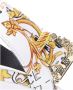 Versace Jeans Couture Witte Barok Print Hoge Hak Sandalen Multicolor Dames - Thumbnail 2