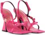 Versace Jeans Couture High Heel Sandals Pink Dames - Thumbnail 4