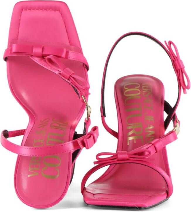 Versace Jeans Couture High Heel Sandals Pink Dames
