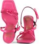 Versace Jeans Couture High Heel Sandals Pink Dames - Thumbnail 5
