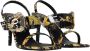 Versace Jeans Couture Multicolor Barok Print Hoge Hak Sandalen Multicolor Dames - Thumbnail 14