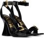 Versace Jeans Couture Zwarte Sandalen voor Stijlvolle Look Black Dames - Thumbnail 11