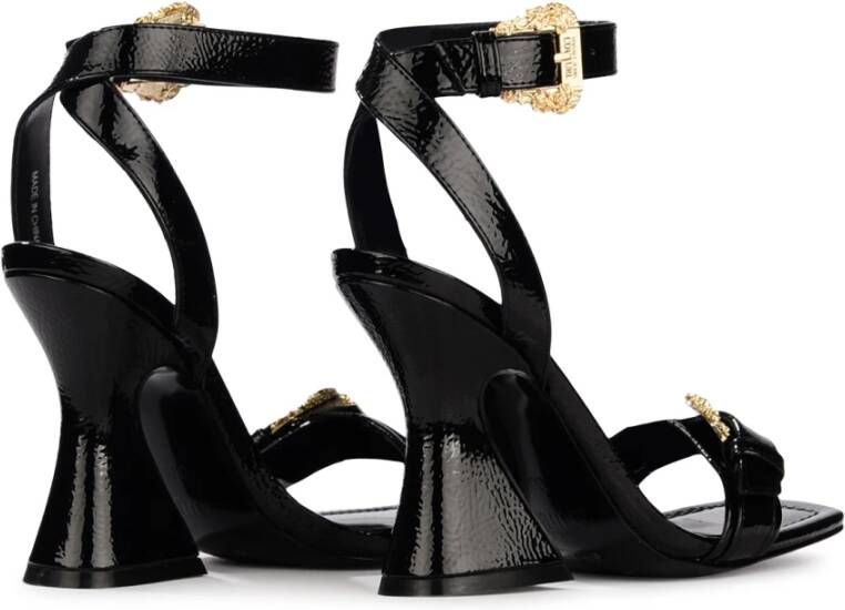 Versace Jeans Couture High Heel Sandals Zwart Dames