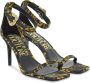 Versace Jeans Couture High Heel Sandals Zwart Dames - Thumbnail 5