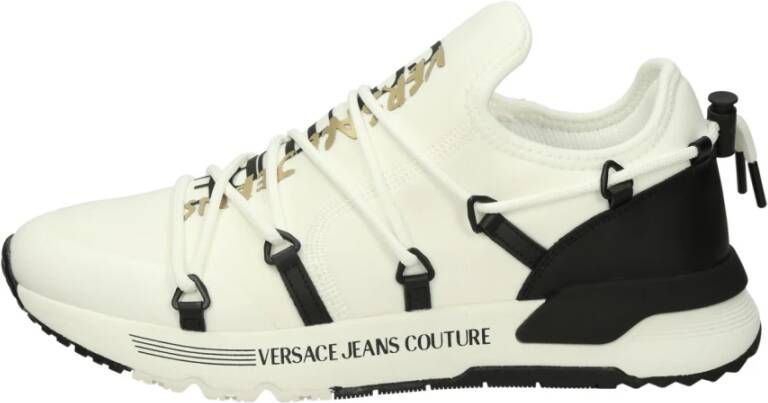 Versace Jeans Couture Instap Lage Top Sneakers White Heren