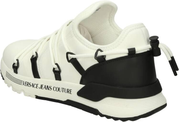Versace Jeans Couture Instap Lage Top Sneakers White Heren