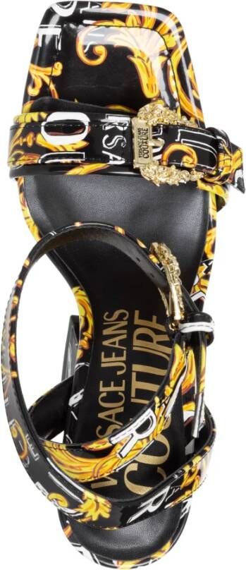 Versace Jeans Couture Kirsten Heeled sandals Zwart Dames