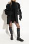 Versace Jeans Couture Zwarte enkellaarzen voor vrouwen Black Dames - Thumbnail 14