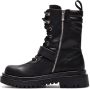 Versace Jeans Couture Zwarte Enkellaarsjes voor Dames met 5 cm Hak Black Dames - Thumbnail 12