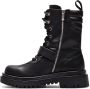 Versace Jeans Couture Zwarte Enkellaarsjes voor Dames met 5 cm Hak Black Dames - Thumbnail 7