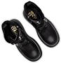 Versace Jeans Couture Zwarte Enkellaarsjes voor Dames met 5 cm Hak Black Dames - Thumbnail 13