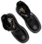 Versace Jeans Couture Zwarte Enkellaarsjes voor Dames met 5 cm Hak Black Dames - Thumbnail 8