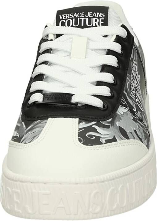 Versace Jeans Couture Lage Leren Sneakers