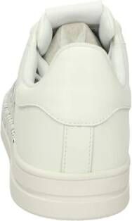 Versace Jeans Couture Lage leren sneakers met uitneembare binnenzool White Heren