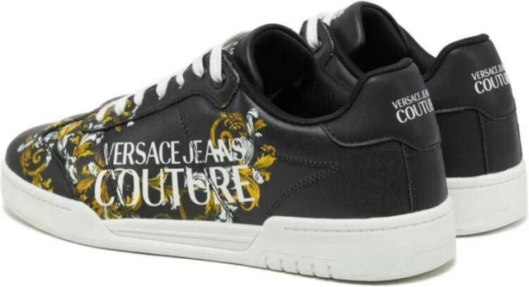 Versace Jeans Couture Leren Logo Sneakers