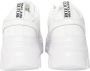 Versace Jeans Couture Witte Sneakers met Logo Applicatie en Vetersluiting Speedtrack Leder+PU Schoenen White Dames - Thumbnail 3