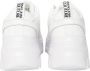Versace Jeans Couture Witte sneakers met logo-applicatie en vetersluiting White Dames - Thumbnail 3