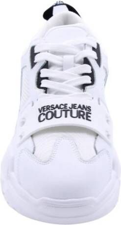 Versace Jeans Couture Logo -band sneakers Wit Heren