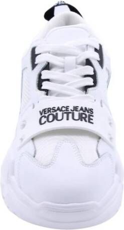 Versace Jeans Speedtrack Dis Sc4 Lage sneakers Leren Sneaker Heren Wit - Foto 14