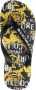 Versace Jeans Couture Logo Couture Flip flops Zwart Dames - Thumbnail 4