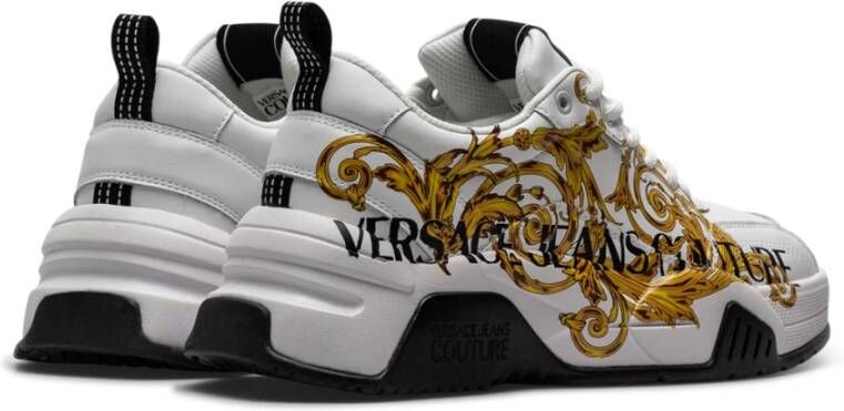 Versace Jeans Couture Men Shoes Sneakers 73Ya3Sf6 Zp163 G03 White Wit Heren