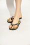 Versace Jeans Couture Logo Couture Flip flops Zwart Dames - Thumbnail 8