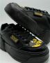 Versace Jeans Couture Zwarte Sneakers voor Vrouwen Aw24 Black Dames - Thumbnail 10