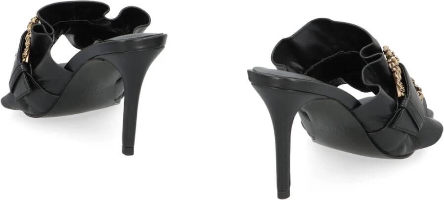 Versace Jeans Couture Muiltjes met stilettohak en verstelbare band