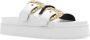 Versace Jeans Couture Arizona Witte Slippers Vrouwen Volwassen - Thumbnail 6
