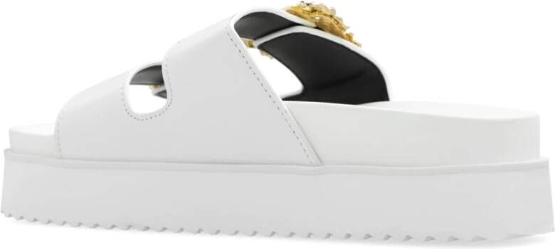 Versace Jeans Couture Plateau sandalen White Dames