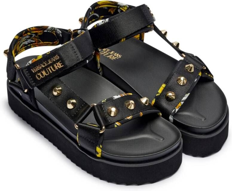 Versace Jeans Couture Platte Sandalen