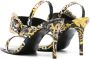 Versace Jeans Couture Zwarte Pumps voor Dames Black Dames - Thumbnail 3