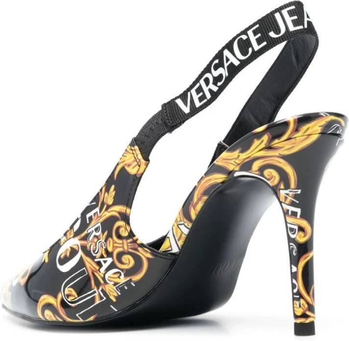 Versace Jeans Couture With Heel Black Zwart Dames