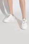Versace Jeans Fondo Speedtrack Dis Lage sneakers Leren Sneaker Dames Wit - Thumbnail 4