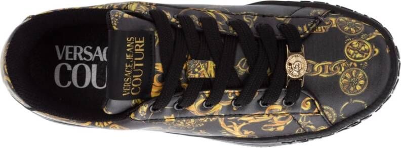 Versace Jeans Couture Regalia barokke sneakers Zwart Dames