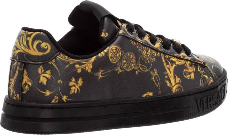 Versace Jeans Couture Regalia barokke sneakers Zwart Dames