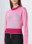 Versace Jeans Couture Geborduurde trui met ribgebreide boorden - Thumbnail 2