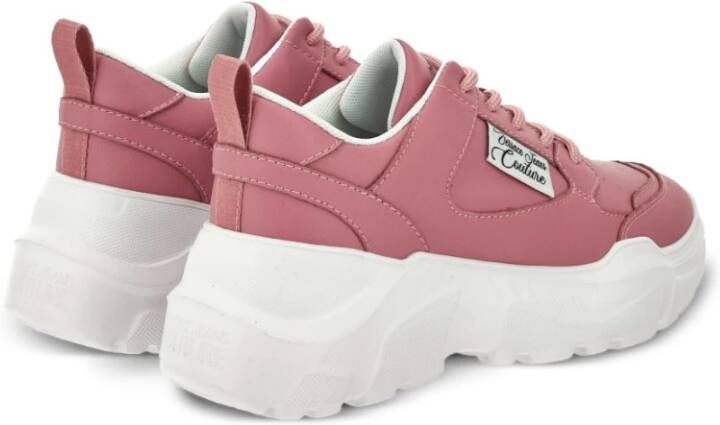 Versace Jeans Couture Roze Sneakers voor Vrouwen