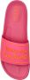Versace Jeans Couture Rubberen slides met logo Pink Dames - Thumbnail 7