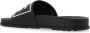 Versace Jeans Couture Rubberen slippers met logo Black Dames - Thumbnail 6