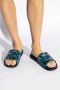 Versace Jeans Couture Versace Couture Heren Slippers Blauw 78YA3SQ4-ZS365 283 - Thumbnail 4