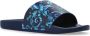 Versace Jeans Couture Versace Couture Heren Slippers Blauw 78YA3SQ4-ZS365 283 - Thumbnail 6