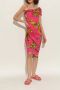 Versace Jeans Couture Rubberen slippers met print Pink Dames - Thumbnail 4