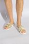 Versace Jeans Couture Rubberen slippers met print White Heren - Thumbnail 4