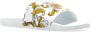 Versace Jeans Couture Rubberen slippers met print White Heren - Thumbnail 6
