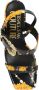Versace Jeans Couture Zwarte Sandalen Stijlvol Model Black Dames - Thumbnail 9