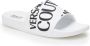 Versace Jeans Couture Zomerse Stijl Sliders voor Mannen White Heren - Thumbnail 3