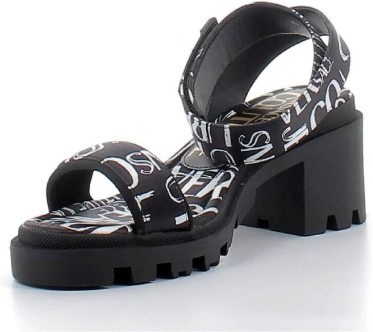 Versace Jeans Couture Sandals Zwart Dames