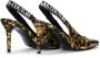Versace Jeans Couture Verhoogde hakken muiltjes voor vrouwen Black Dames - Thumbnail 13