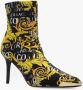 Versace Jeans Couture Barok Print Hoge Hak Laars Multicolor Dames - Thumbnail 4